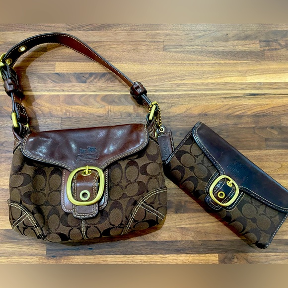 Coach Bags Authentic Coach Matching Handbag And Wallet Poshmark